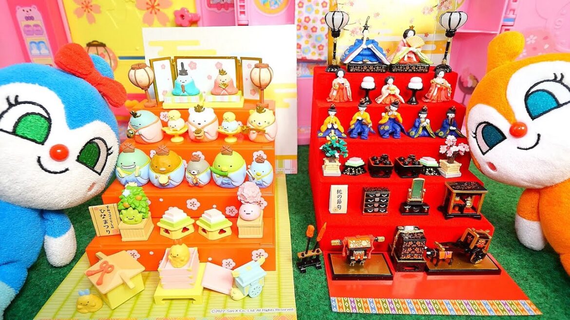 リーメント ひなまつり すみっコぐらし アンパンマン おもちゃ キッズ ごっこ遊び ミニチュア