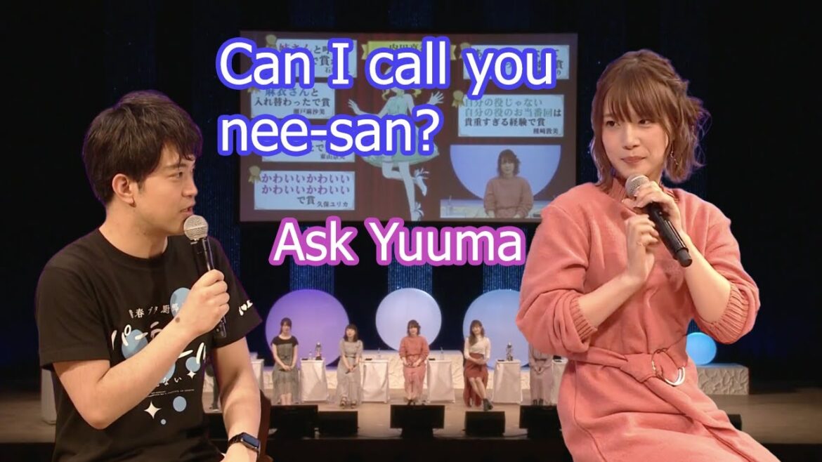 Ishikawa Kaito wants to call Uchida Maaya nee-san and Yuuma is bitter