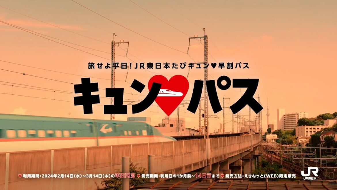 旅せよ平日！JR 東日本たびキュン♥早割パス