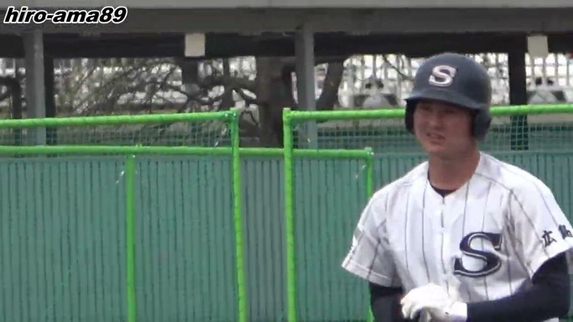 《ちょい昔》【スケール感ある】　山田啄斗 選手（広島新庄高校）【大学で伸びそう】《Ｂ練試》