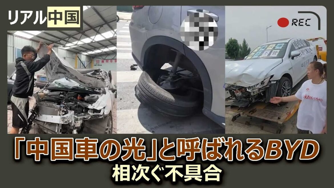 【生動画】「中国車の光」と呼ばれるBYD　相次ぐ不具合