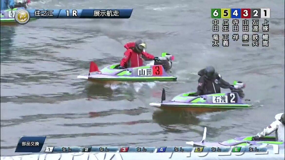 【ボートレースライブ】住之江SG 第38回グランプリ／グランプリシリーズ 初日 1〜12R｜最新モーター情報、予想、レーサーインタビュー、レース結果等を生中継