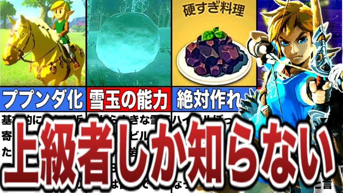 【ティアキン】上級者だけが知っている便利なテクニック【ゼルダの伝説ティアーズオブザキングダム/ティアキン】 【ティアキン】上級者だけが知っている便利なテクニック【ゼルダの伝説ティアーズオブザキングダム/ティアキン】