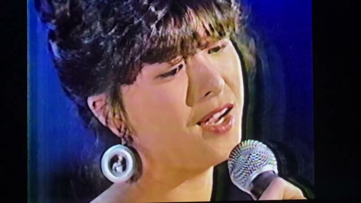 北駅のソリチュード🎵河合奈保子さん 1985.1🌺1984紅白出場『唇のプライバシー』の衣装で