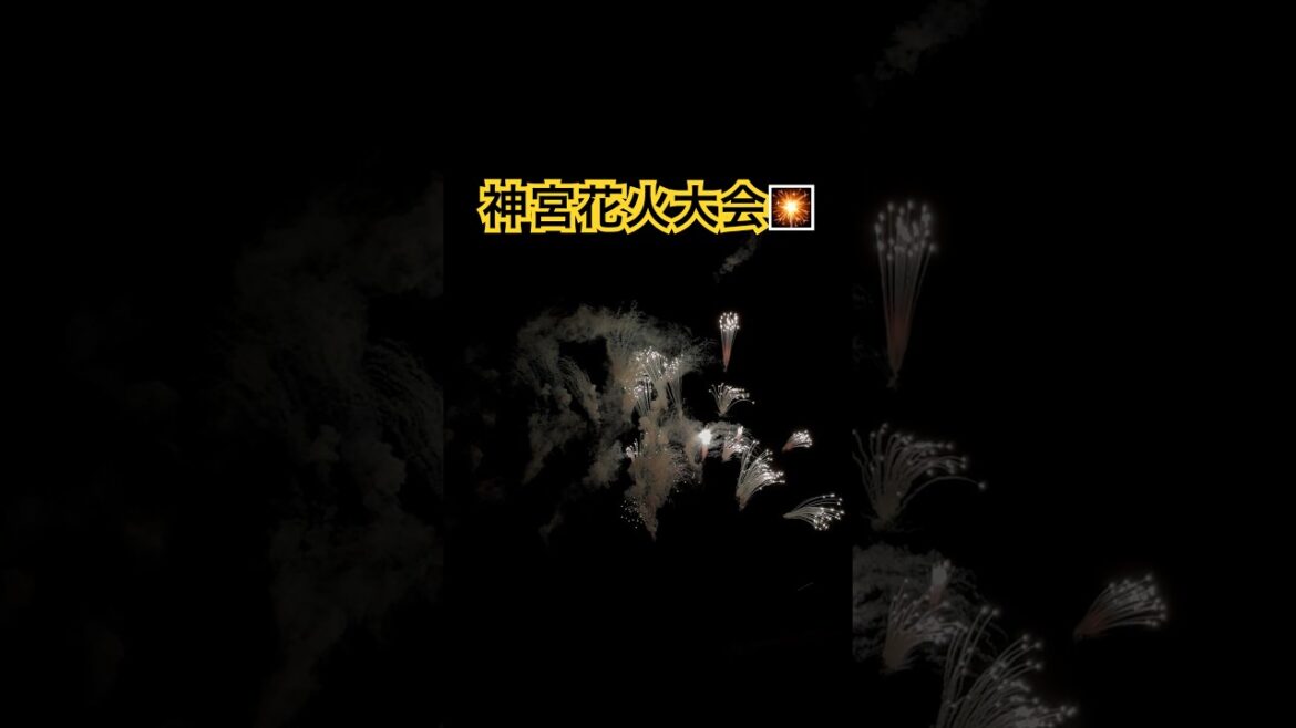 神宮外苑花火大会🎆 Part 3 #花火大会 #shorts