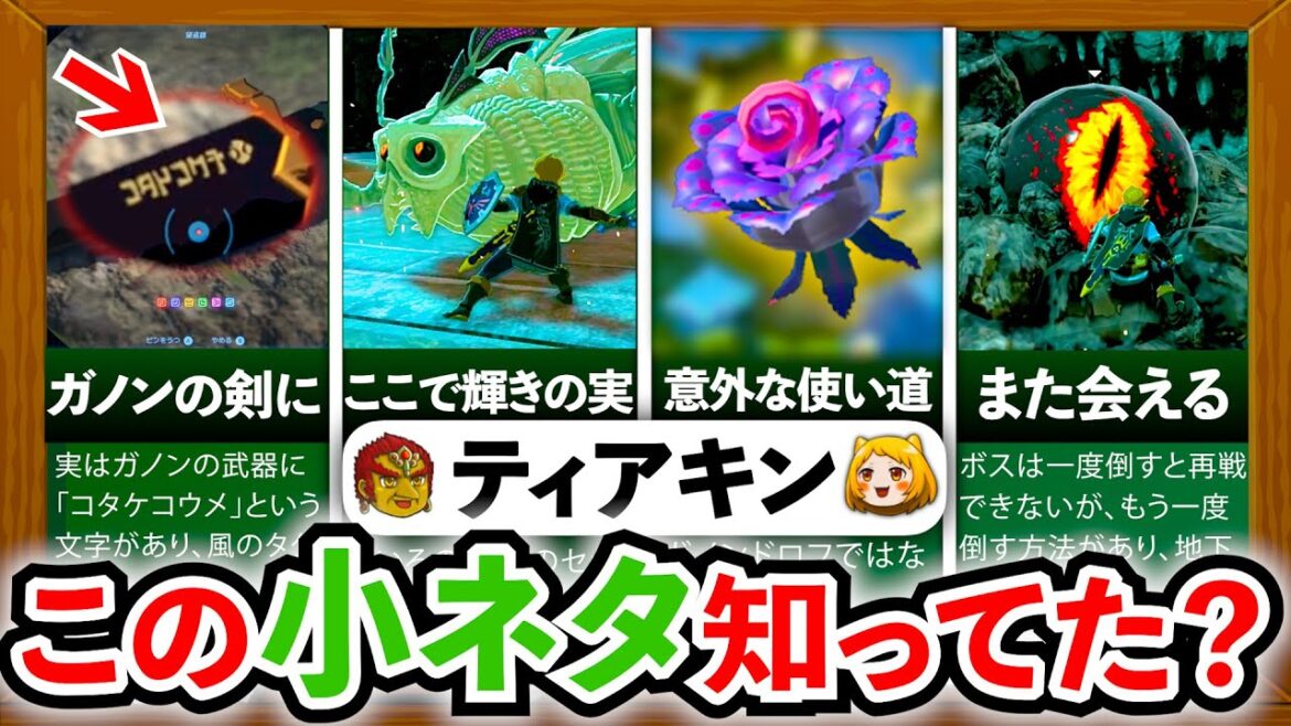 【ティアキン】99%が知らないボス戦の小ネタ集 【ティアキン】99%が知らないボス戦の小ネタ集