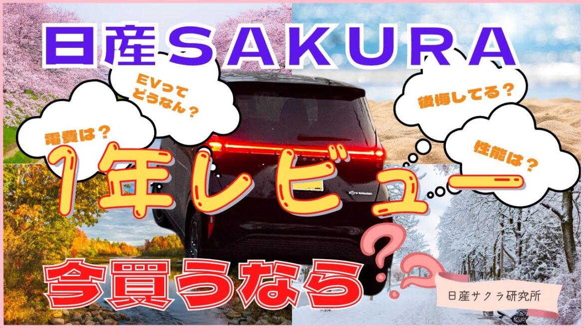 【日産サクラ１年レビュー】１年乗って感じる季節ごとのポイント
