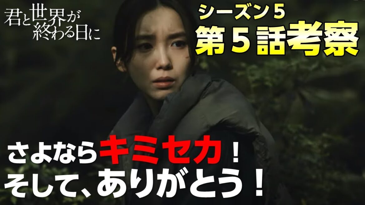 【 キミセカ 】シーズン5 第5話考察 /  明日葉と加州の覚悟！長きに渡ったドラマがついに完結！【 君と世界が終わる日に 】