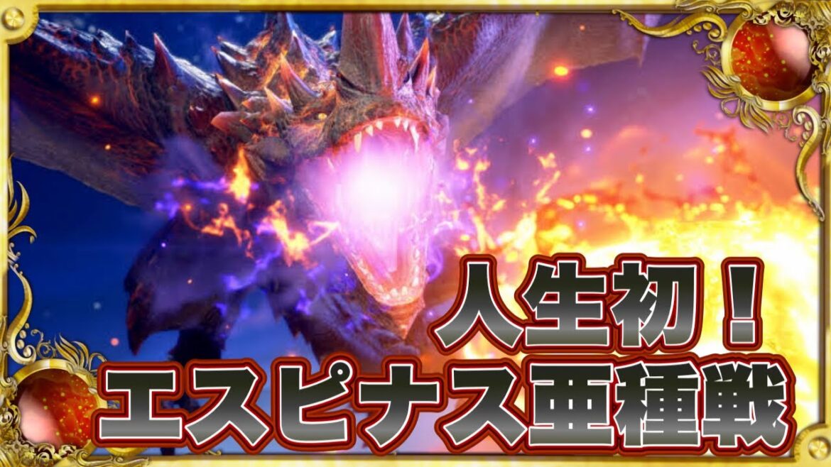 [ガチ初心者]人生初！エスピナス亜種戦！〜モンハンライズサンブレイク実況配信#68〜【モンハンライズサンブレイク】