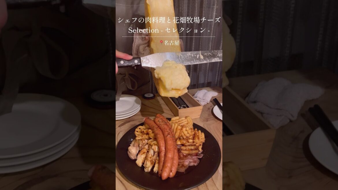 📍 シェフの肉料理と花畑牧場チーズ Selection - セレクション - #名古屋グルメ