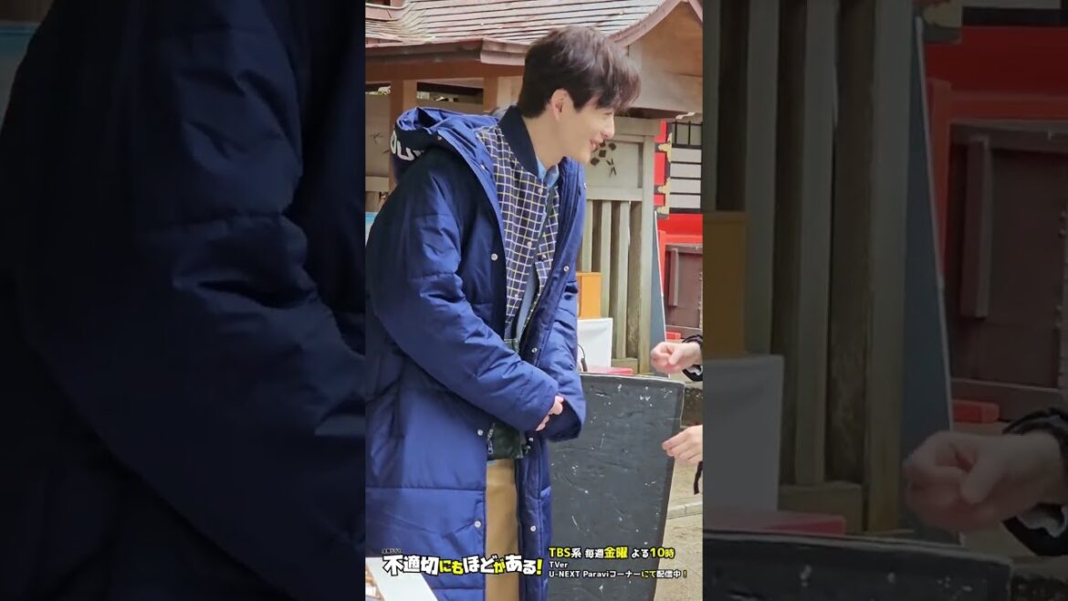 ジャンパーを着るナオキ(#岡田将生)だが... #不適切にもほどがある！#ふてほど