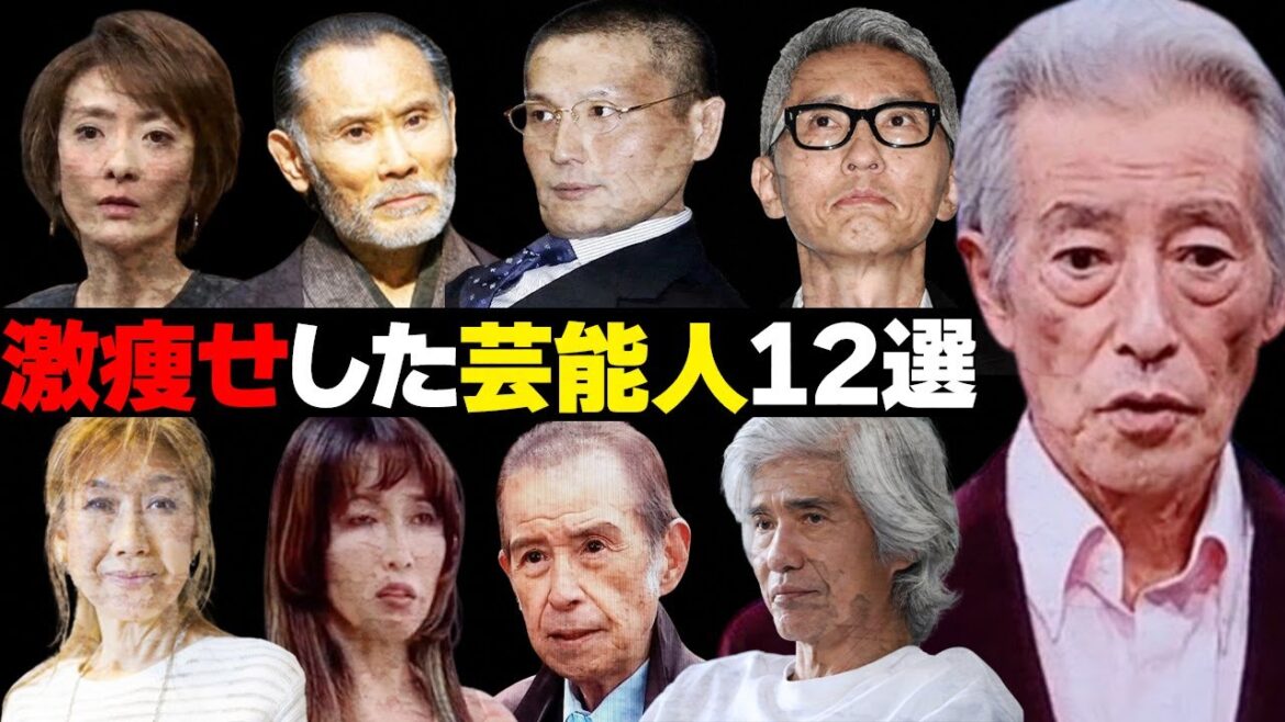 激痩せで悲惨な姿になった芸能人１２選【難病・余命宣告・く●り疑惑】