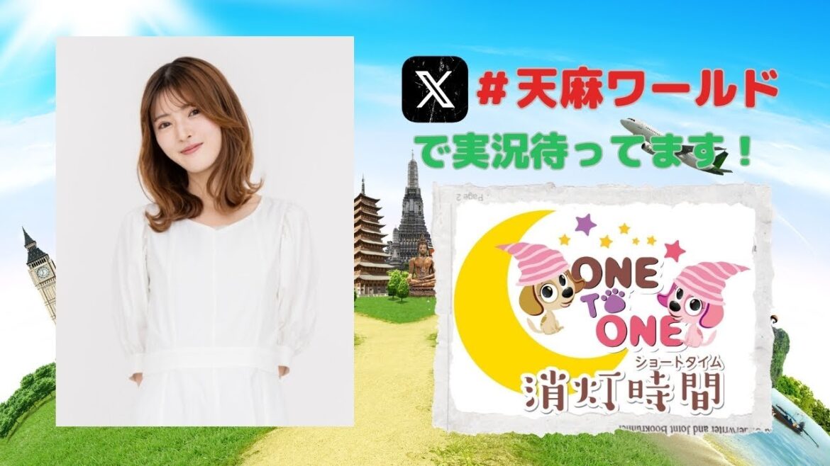【無料パート】ONE TO ONE 消灯時間-ショートタイム-『天麻ゆうきの世界周遊記～ワールドツアー～』第4回【ゲスト：千菅春香】