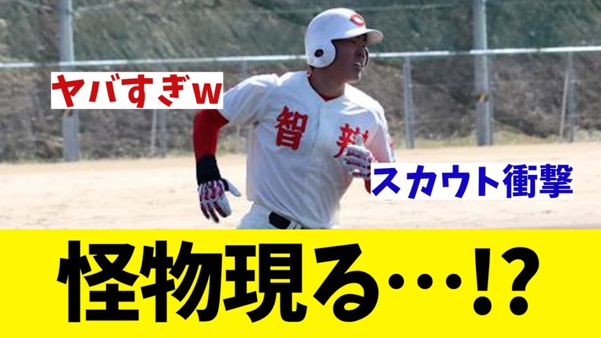 智弁和歌山高校に怪物現る・・・！？【野球情報】【2ch 5ch】【なんJ なんG反応】