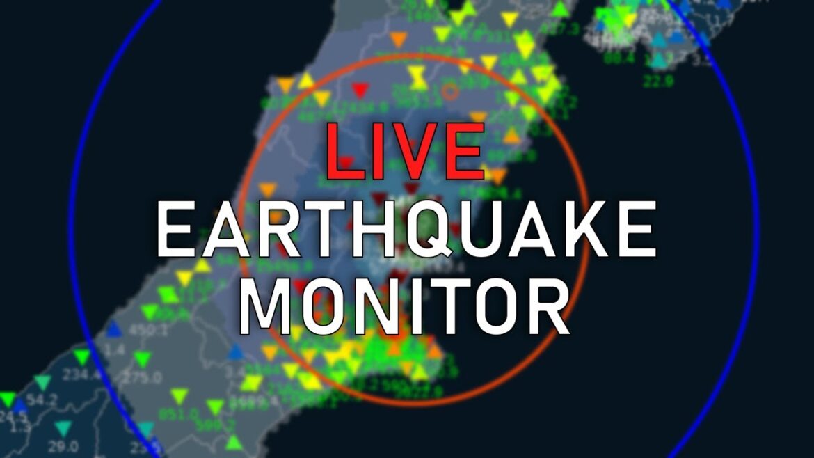 Earthquakes Monitoring Live Worldwide