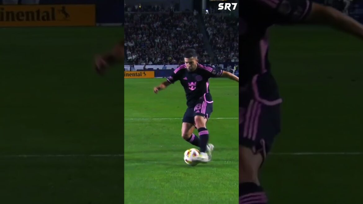 Jordi Alba x Leo Messi Goal vs LA Galaxy