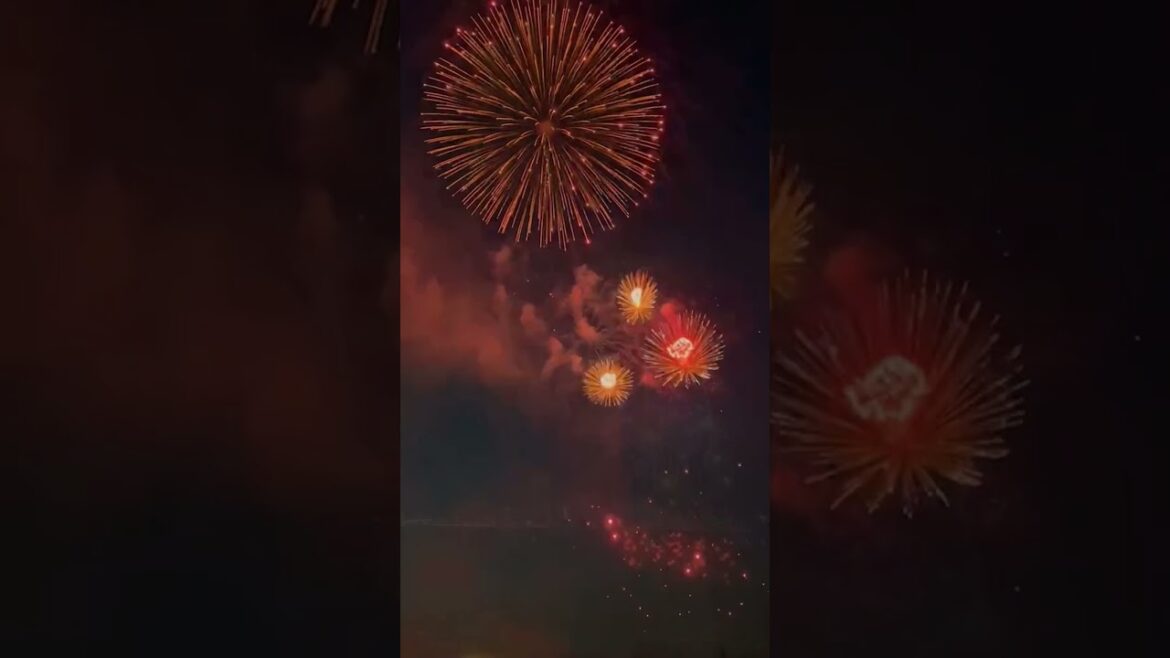 関門海峡花火大会2023 #shorts