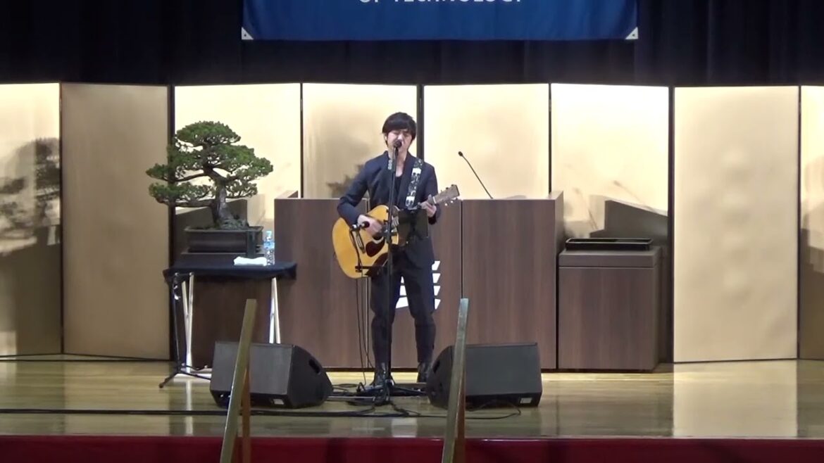 2024年3月19日　東北工業大学　学位授与式　 藤巻亮太 卒業スペシャルライブ