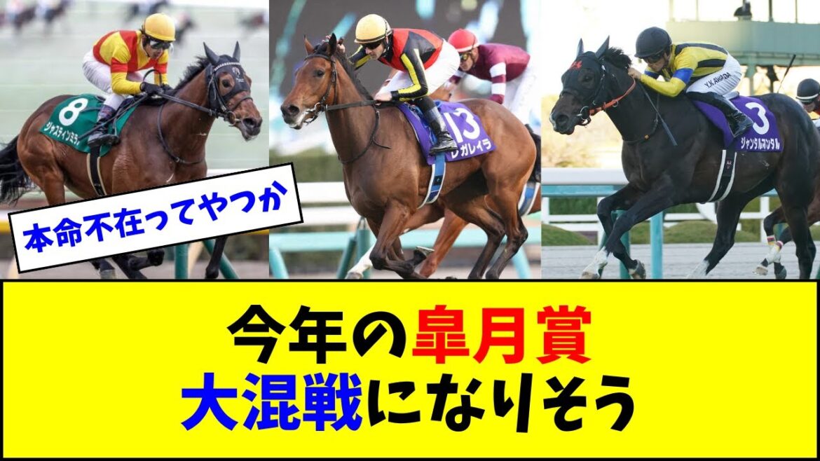 今年の皐月賞、大混戦になりそう【反応集】 今年の皐月賞、大混戦になりそう【反応集】