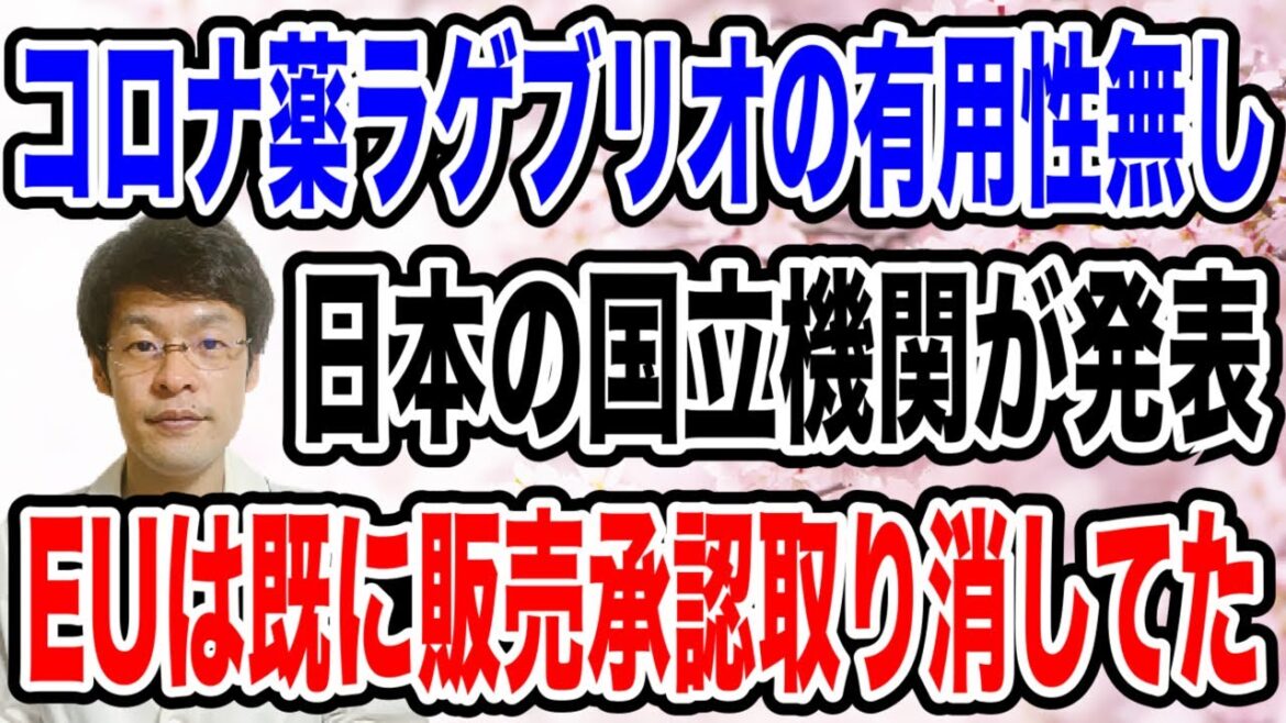 【国民を騙してた？】コロナの薬に「有効性が認められない」と報告が。しかも中医協では当初から議論されていた！？国民は知らない人だらけ・・嘘をつかれた気持ちです。