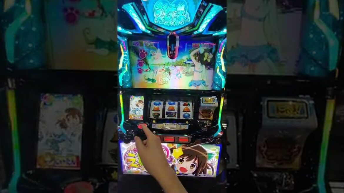 【パチスロレア度★★★☆☆】えとたま　どこかで見たことある告知の方