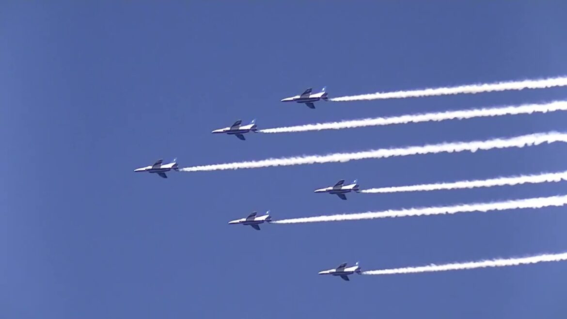 2022ブルーインパルスin栃木国体開会式