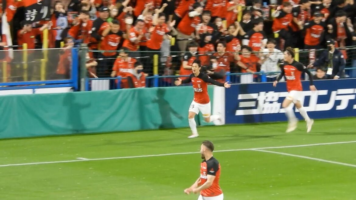 2023年3月31日 第6節 柏レイソルvs浦和レッズ 明本のジャンピングボレーゴール！