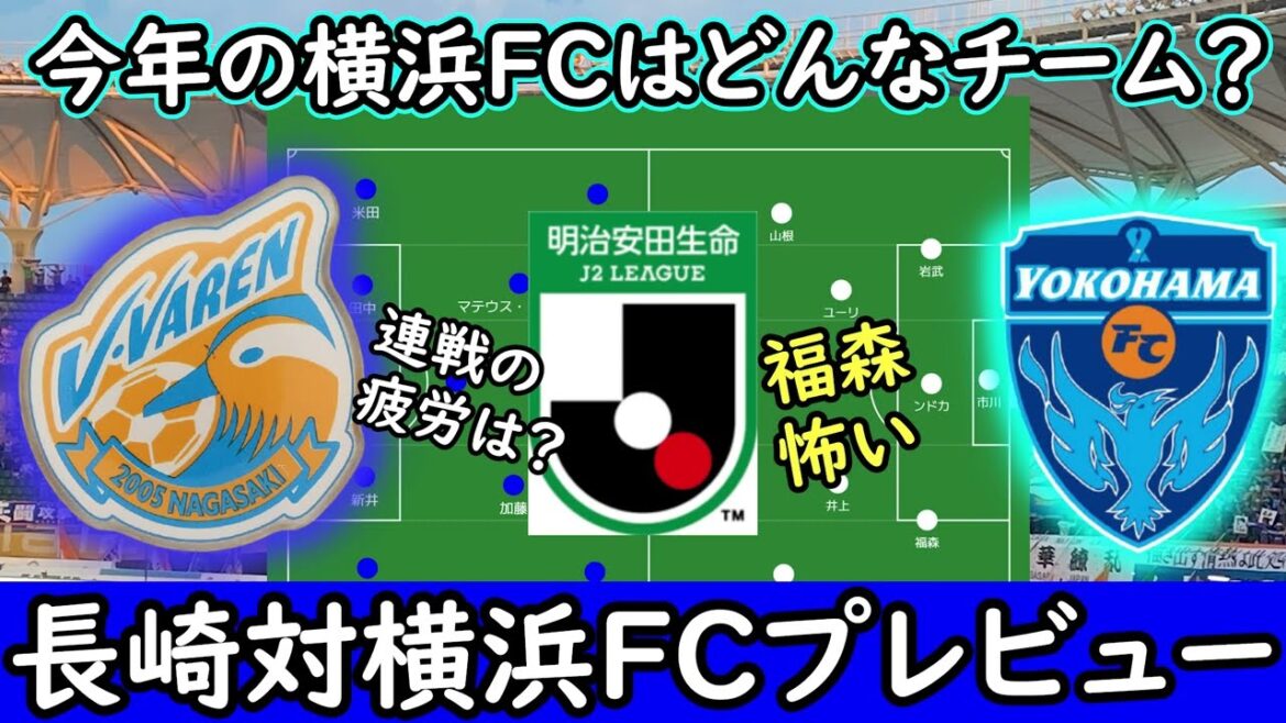 【Ⅴ・ファーレン長崎】今のうちに叩きたい横浜FC/得点の〇割がセットプレーの横浜FC【横浜FC】