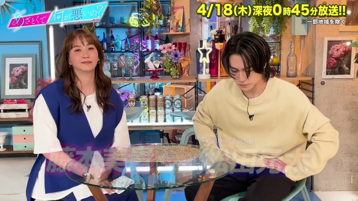 【あざとくて何が悪いの？】藤本美貴 ・Travis Japan  松田元太に収録後インタビュー!!