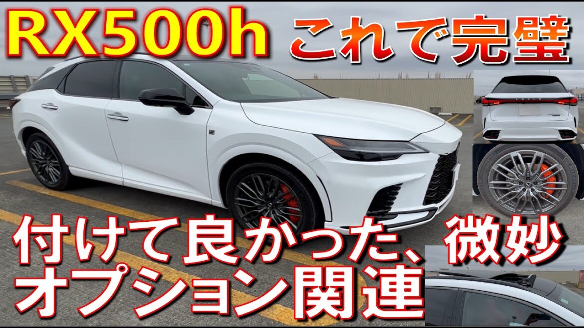 【ほぼフルオプのRX500hに9ヵ月乗ってみて良かったOP、微妙だったOPをご紹介】 オプションに迷っている方へ 付けてよかった、微妙だったオプションとは　LEXUS RX500h　レクサス