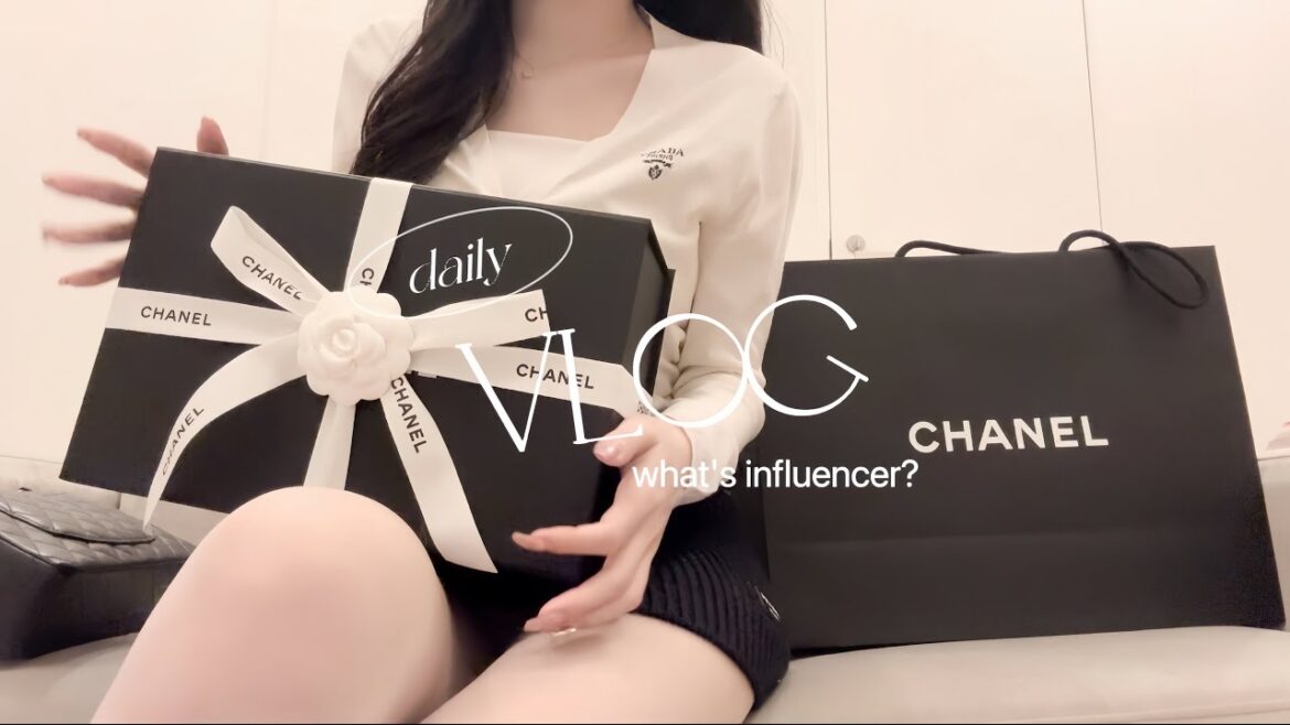 【インフルエンサーの1日vlog】韓国コスメイベント🇰🇷CHANEL購入品紹介🎀パーソナルカラー診断💐