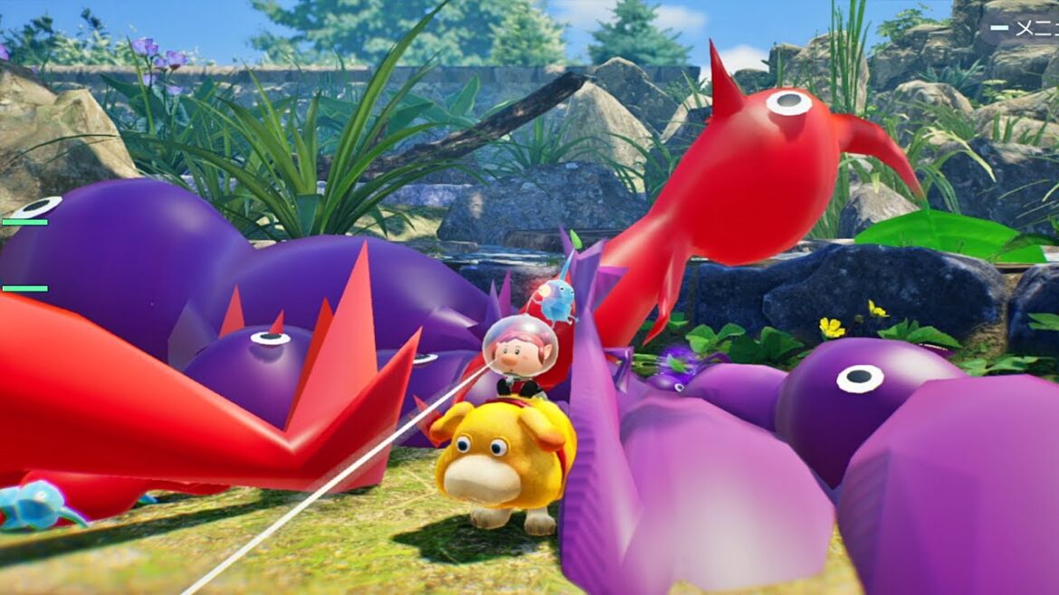 【コメ検】本当に巨大なバグミンが存在するのか確かめてみた【ピクミン4】