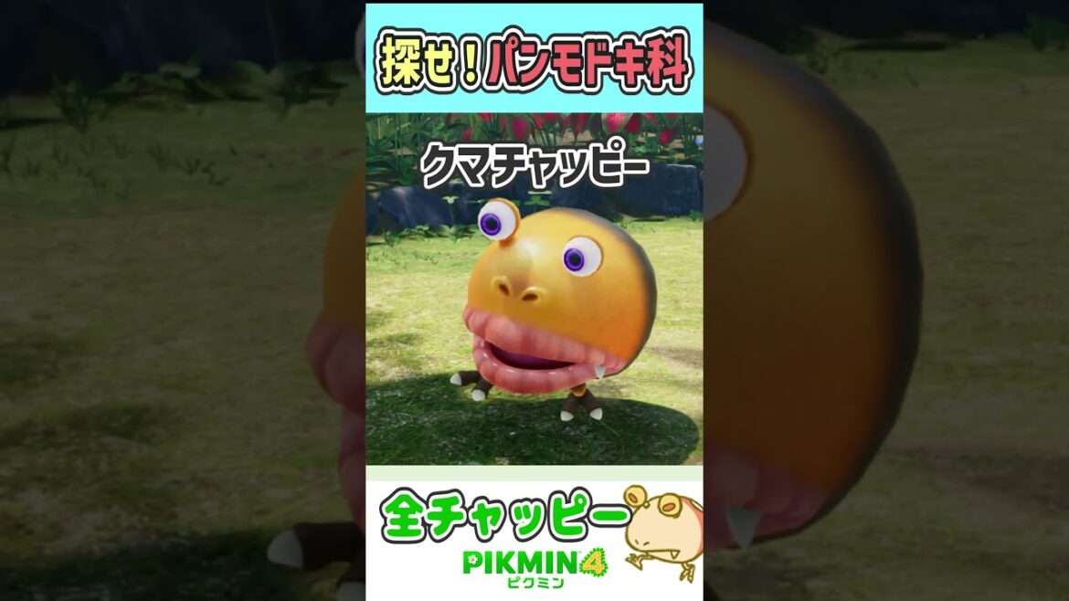 【チャッピー全種紹介】パンモドキ科は何種類いる？#Shorts #ピクミン4