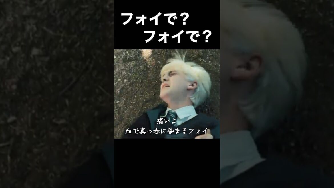 【ハリーポッター】いい加減にお前ら全員黙るフォイw #アフレコ #マルフォイ