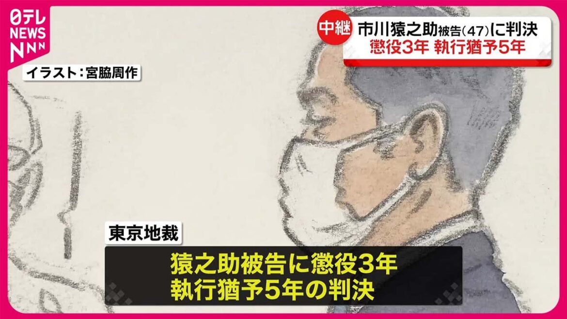 【市川猿之助被告】執行猶予付き有罪判決…両親に対する自殺ほう助の罪  東京地裁