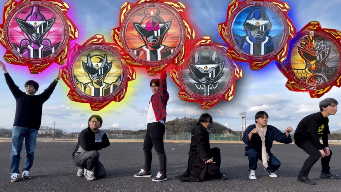【最終回記念】【コラボ】暴太郎戦隊ドンブラザーズ　変身&名乗り　ポーズ　やってみた　(オリジナル6人ver)