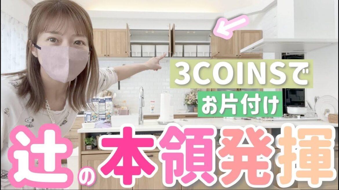 【辻の本領発揮!!!】整理整頓にハマりすぎてもはやメジャー使わなくなりました！【3COINS購入品】