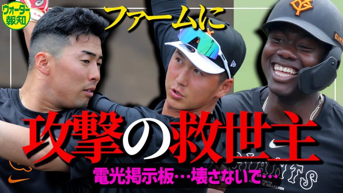 【G球場】怪物の一撃…電光掲示板直撃１４０ｍ弾に騒然…浅野の思考チェンジ、秋広も上昇中【ウォーター報知】