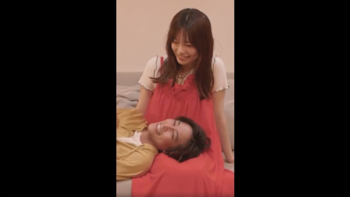 ぱるるの膝枕に、佐野岳がガチ照れ！？ #私たち結婚しました #わた婚 #shorts