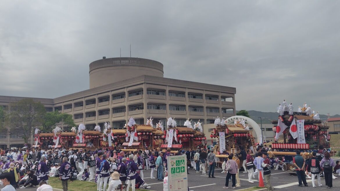 令和六年兵庫県宝塚市宝塚市制70周年記念「第7回宝塚だんじりパレード」