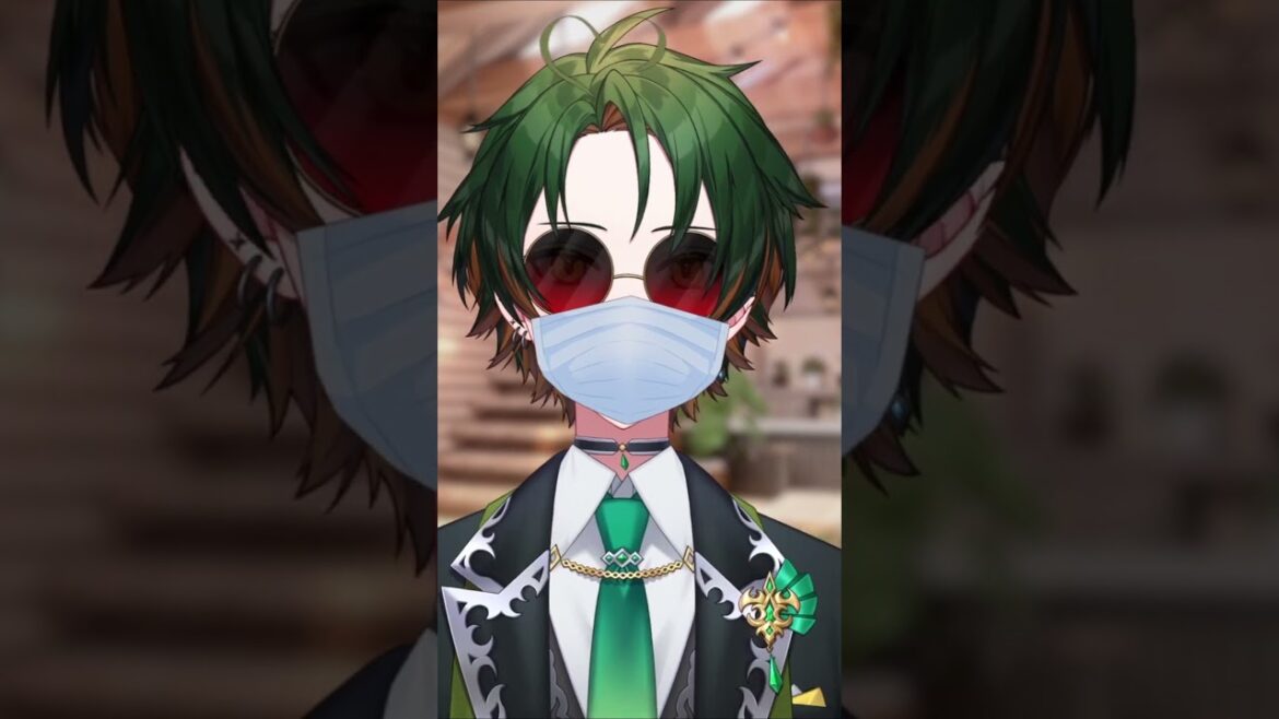 お前っていつも髪ボサボサでマスクにメガネつけてるよな #vtuber #shorts #バズれ