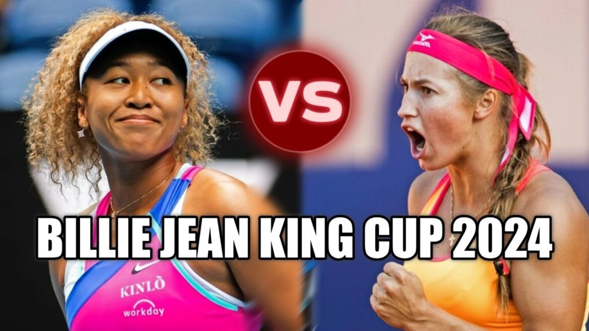 Naomi Osaka (大坂 なおみ) vs Yulia Putintseva BILLIE JEAN KING CUP 2024 Highlights