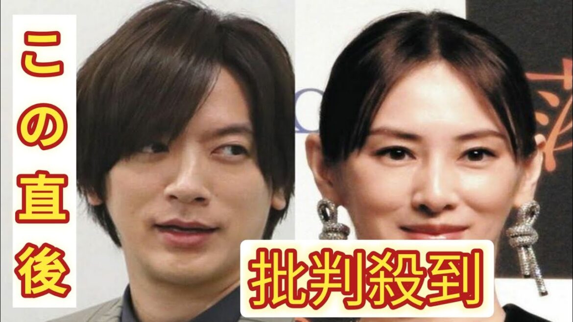 DAIGOが妻・北川景子から告げられた“衝撃の言葉”　インタビュー役の若槻千夏は懸命フォロー「いい名前なんだけど…」