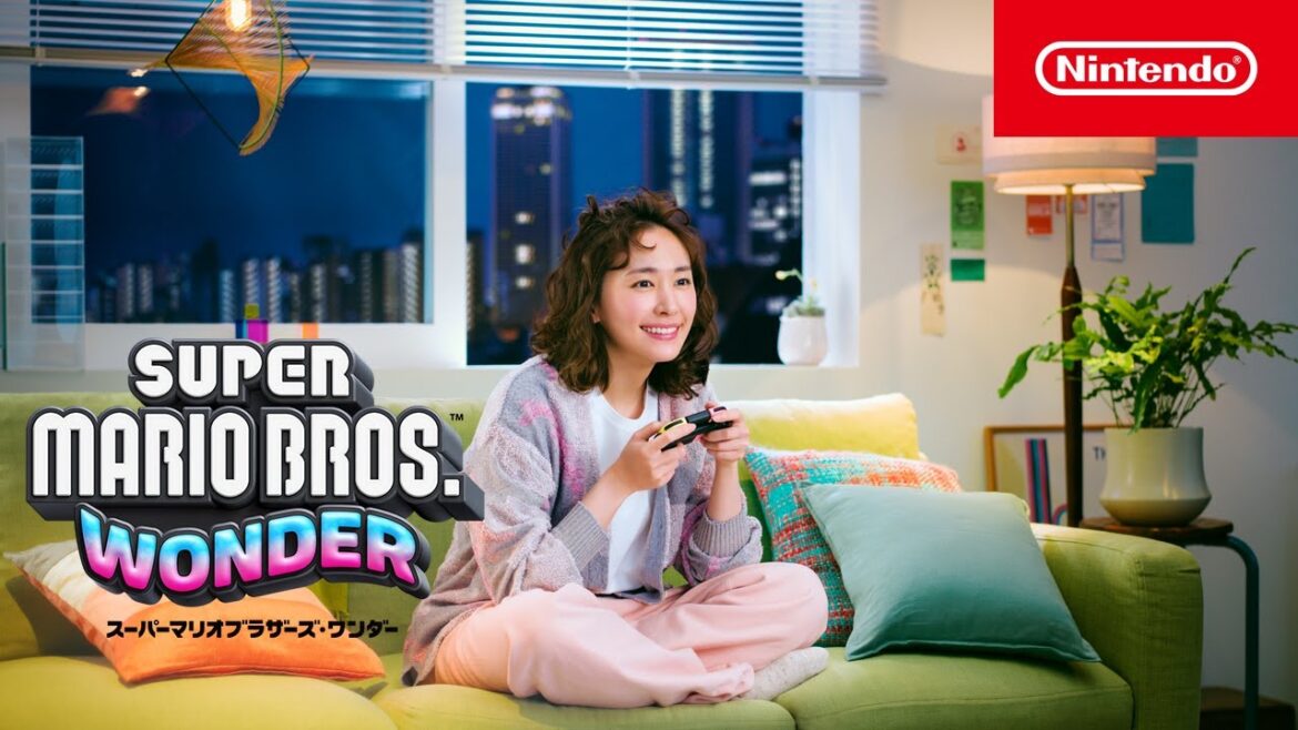 スーパーマリオブラザーズ ワンダー CM オンラインプレイ篇