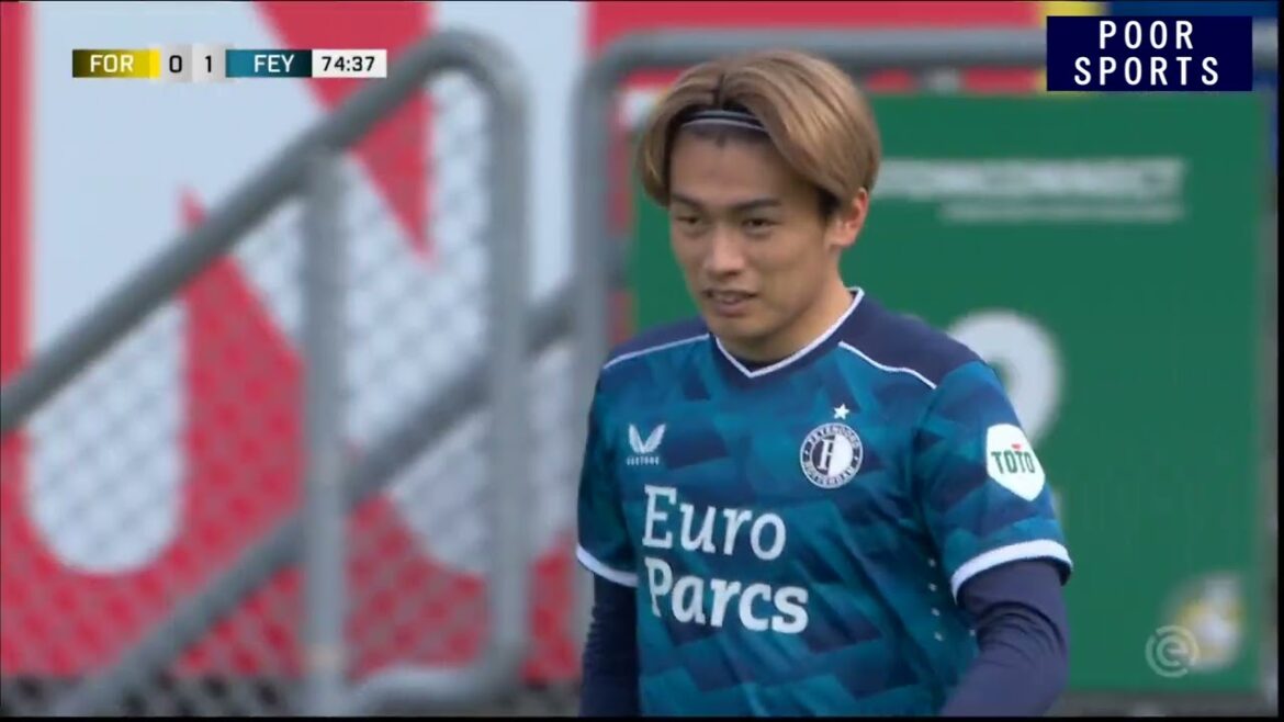 上田綺世にチャンス到来！決めてくれ フォルトゥナ戦タッチ集 AYASE Ueda 2024/04/13