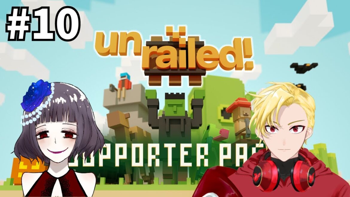 【unrailed!】ガッキーとともに線路工事！！