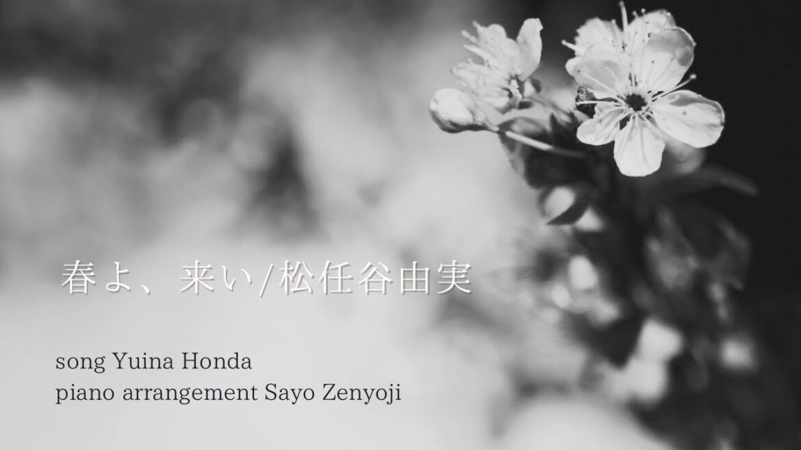 春よ、来い/松任谷由実(cover)