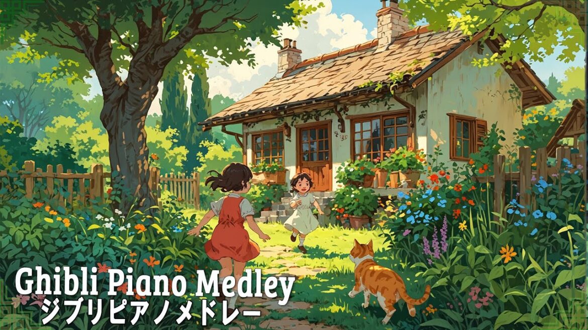 Studio Ghibli ジブリ メドレー ピアノ- 心身の休息と疲労回復、ストレス解消