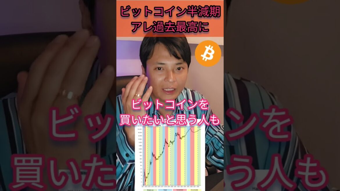 ビットコイン半減期のアレ過去最高に #仮想通貨 #暗号資産 #暗号通貨 #投資