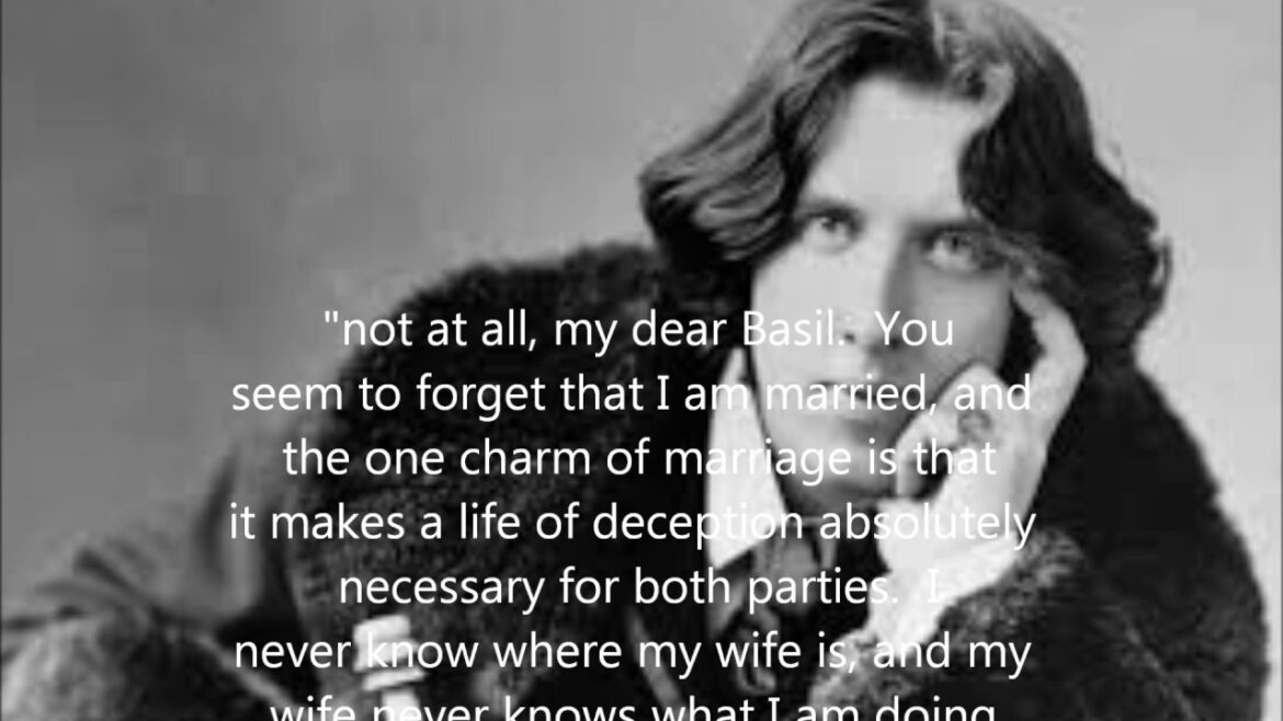 Oscar Wilde The Picture of Dorian Gray 1　英語字幕　日本語と英語の朗読